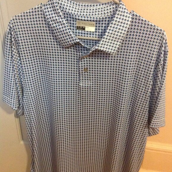 PGA Tour Men's Large Short Sleeve 3 Button Performance Polo Shirt -New with Tags - Picture 1 of 6